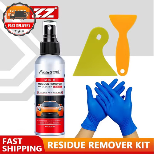 Sticky residue rer - rer, window