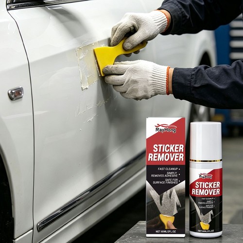 Sticky residue remover car - residue,