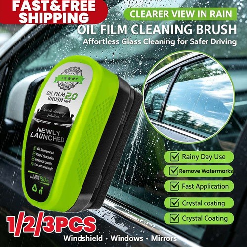 Car glass cleaning brush - glass,