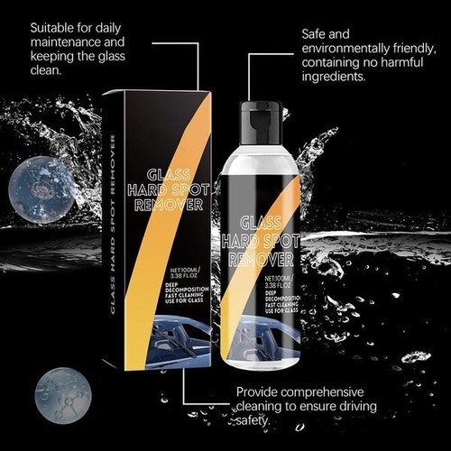 Car window cleaning spray - window,